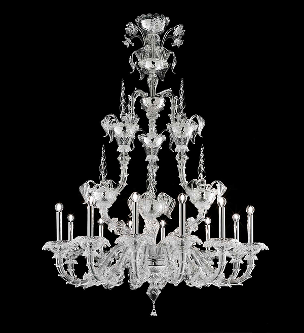 Chandelier Barovier &Toso 4604/12 factory Barovier&Toso from Italy. Foto №1