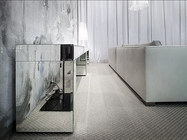 Rectangular Mirrored Glass Console Table Aphrodite ERBA ITALIA factory ERBA ITALIA from Italy. Foto №3