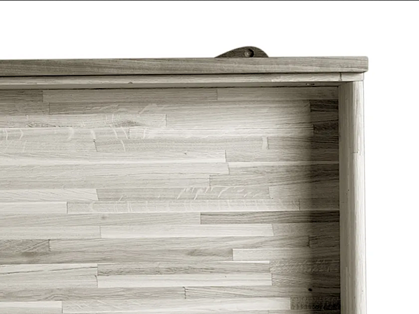 Solid wood chest of drawers Binario M 615 DALE factory DALE from Italy. Foto №3