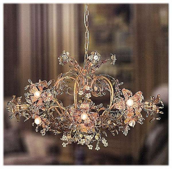 Chandelier MECHINI L262/11 factory MECHINI from Italy. Foto №1