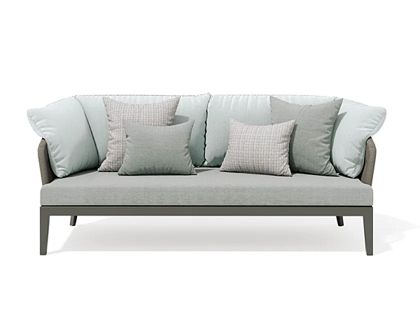 2-Seater Fabric Garden Sofa Dream 2.0 Atmosphera DR.DV factory ATMOSPHERA from Italy. Foto №1