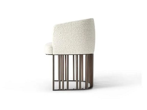 Fabric chair with removable cover GIORGETTI HERO factory GIORGETTI from Italy. Foto №6