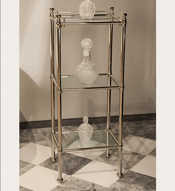 Floorstanding Metal Bathroom Cabinet Park Avenue Westin PKMOBILEVETRO factory Park Avenue from Italy. Foto №3