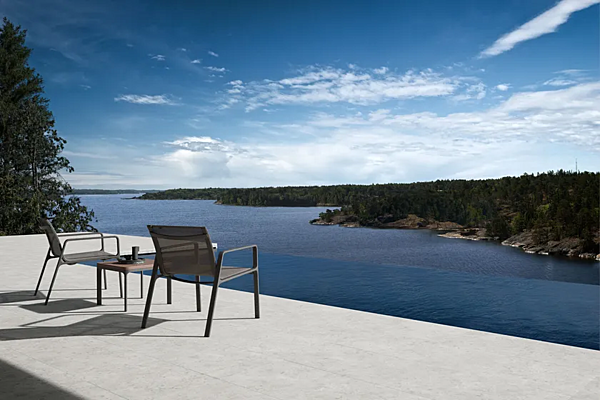 Stackable fabric easy chair KETTAL Park Life factory KETTAL from Italy. Foto №7