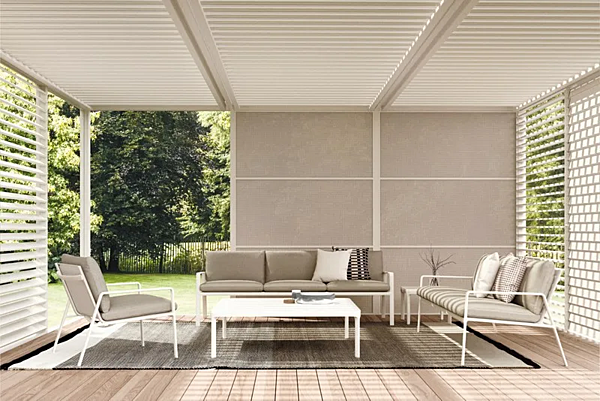 Garden armchair with soft back KETTAL Park Life factory KETTAL from Italy. Foto №5