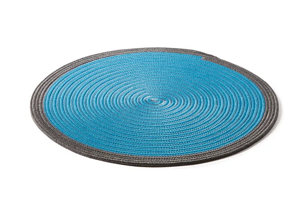 Woven Round Polypropylene Placemat CASSINA Mboro factory CASSINA from Italy. Foto №1