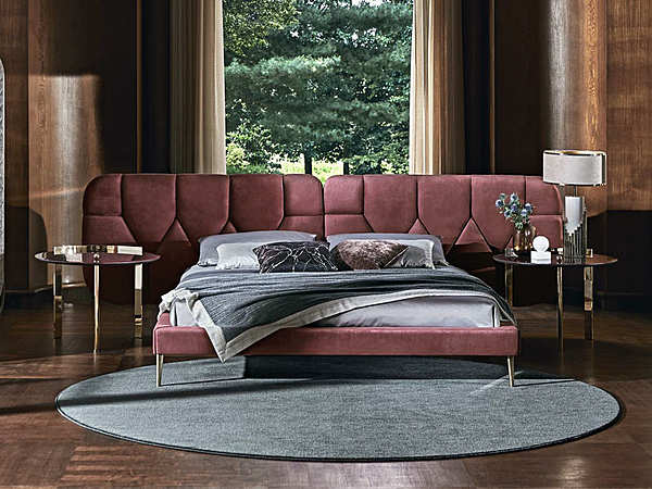 Bed ANGELO CAPPELLINI Opera DOROTHY 42900 factory ANGELO CAPPELLINI from Italy. Foto №5