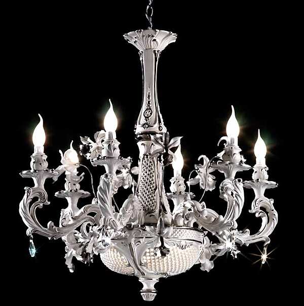 Chandelier LORENZON (F.LLI LORENZON) LL.15/BP/F/6F factory LORENZON (F.LLI LORENZON) from Italy. Foto №1