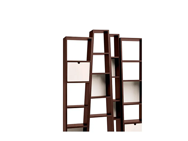 Freestanding Wood Veneer Bookcase Beat i 4 Mariani factory i 4 Mariani from Italy. Foto №3