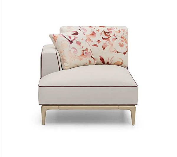 Upholstered Leather Day Bed Moon H FORMITALIA -Dormeuse-B factory FORMITALIA from Italy. Foto №9