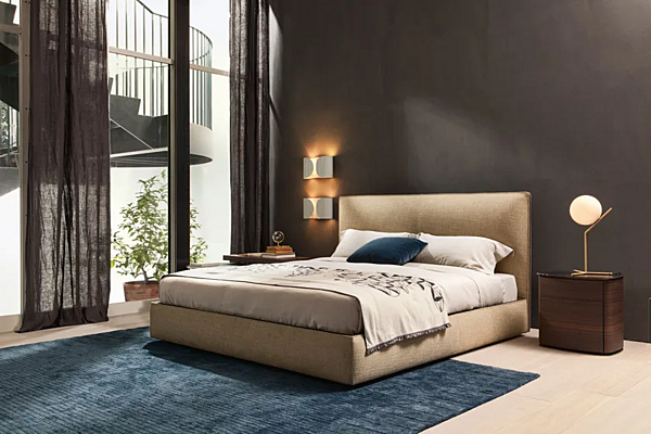 Rectangular wooden bedside table with drawers Molteni & C 4040 factory Molteni & C.(+VITRA) from Italy. Foto №3