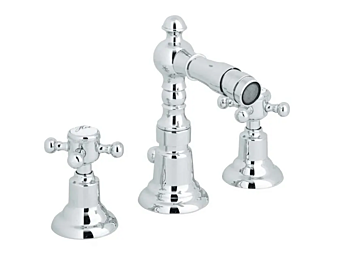 Antique 3 Hole Bidet Tap with Swivel Spout Gentry Home factory Gentry Home from Italy