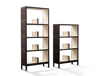 Modular Wooden Shelving Unit Nea GIORGETTI 50500, 50501 factory GIORGETTI from Italy