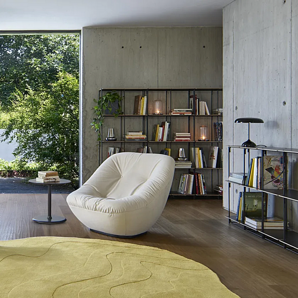 Sectional bookcase in wood LIGNE ROSET La Bibliotheque Fil 19980298-19980300/02/66/73/74 factory LIGNE ROSET from Italy. Foto №4