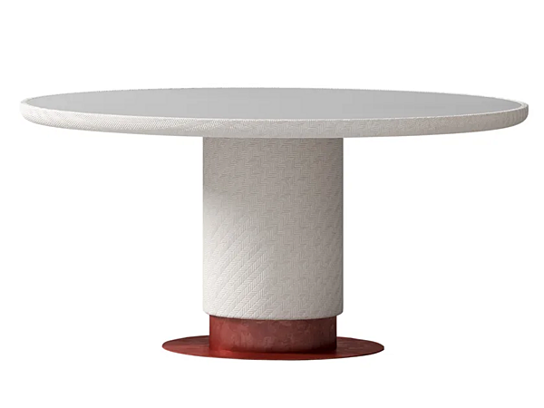 Round Wooden and Ceramic Outdoor Garden Table CPRN HOMOOD OD1018, OD1019, OD1020 factory CPRN HOMOOD from Italy. Foto №2