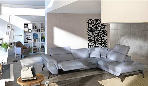 Relaxing sectional sofa Micol Egoitaliano factory Egoitaliano from Italy. Foto №3