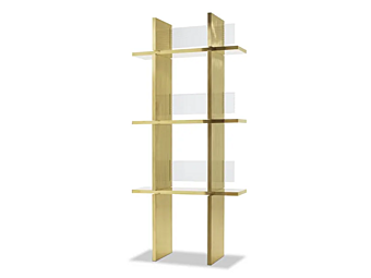 Bookcase Viceversa BAXTER Wood Collection factory BAXTER from Italy