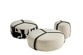 Poof Gianfranco Ferré Home BROOKLYN factory Gianfranco Ferré Home from Italy