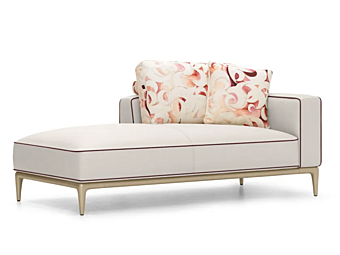 Upholstered Leather Day Bed Moon H FORMITALIA -Dormeuse-B Upholstered Leather Day Bed Moon H FORMITALIA -Dormeuse-B factory FORMITALIA from Italy