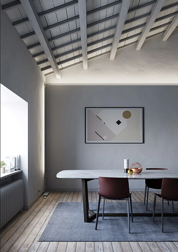 LED adjustable ceiling lamp Fabbian Metro factory Fabbian from Italy. Foto №5