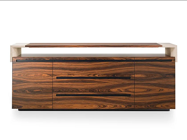 Low wooden office storage unit with drawers i 4 Mariani factory i 4 Mariani from Italy. Foto №1