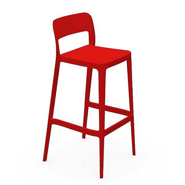 Bar stool MIDJ Nenè S1370HT factory MIDJ from Italy. Foto №1