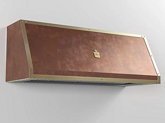 Wall Mounted Copper Cooker Hood with Integrated Lighting Officine Gullo CPP017 CPP017 Wall Mounted Copper Cooker Hood with Integrated Lighting Officine Gullo CPP017 CPP017 factory Officine Gullo from Italy