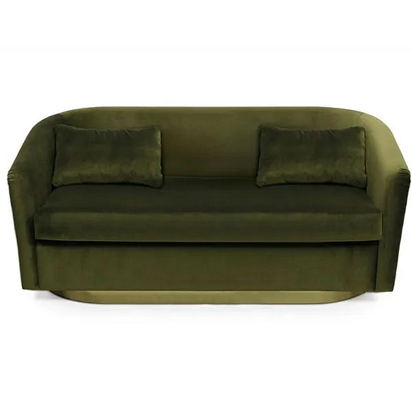 2-seater fabric sofa with soft back BRABBU Earth Sofa factory BRABBU from Italy. Foto №2