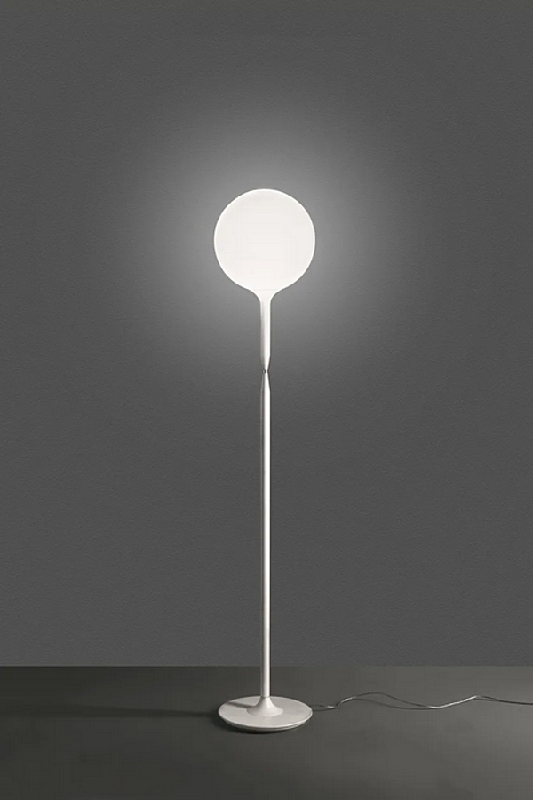 Blown Glass Floor Lamp Artemide Castore factory Artemide from Italy. Foto №3