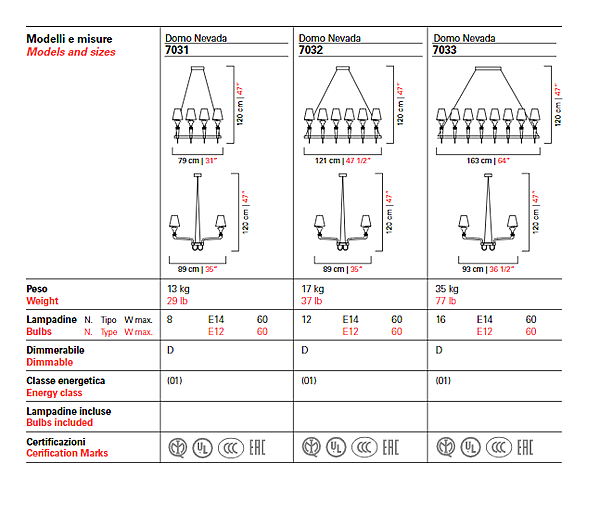 Chandelier Barovier&Toso Domo Nevada 7032 factory Barovier&Toso from Italy. Foto №6