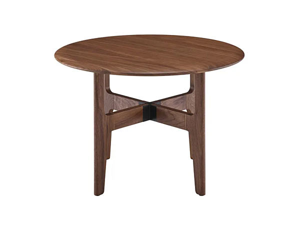 Round Solid Wood Coffee Table Nodum LIGNE ROSET factory LIGNE ROSET from Italy. Foto №3