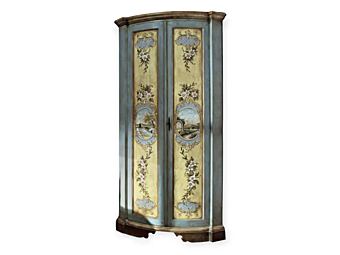 Corner Solid Wood Wardrobe Interiors Italia AP265 factory Interiors Italia from Italy