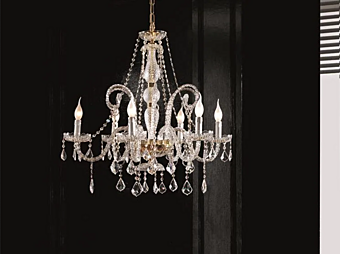 Chandelier with Swarovski crystals Euroluce Lampadari Epoca L6 Chandelier with Swarovski crystals Euroluce Lampadari Epoca L6 factory EUROLUCE LAMPADARi from Italy