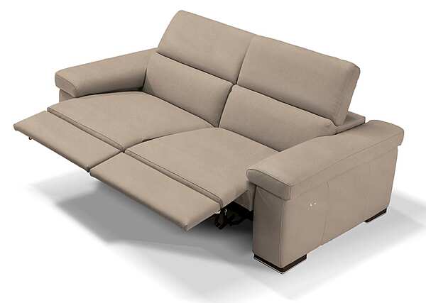 Relaxing sofa with upholstered back Egoitaliano Valerie Collection factory Egoitaliano from Italy. Foto №1