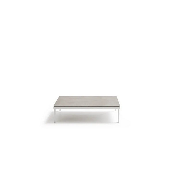 Rectangular garden side table in glass and aluminium Atmosphera Flash FSH.PF factory ATMOSPHERA from Italy. Foto №4