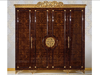 Wardrobe Grand Royal A.R. Arredamenti Wood with Mirror Doors 460