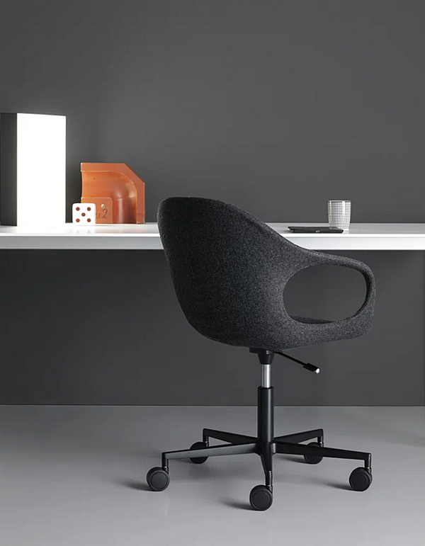 Height Adjustable Fabric Office Chair Kristalia Elephant 5 Spoke Base factory Kristalia from Italy. Foto №3