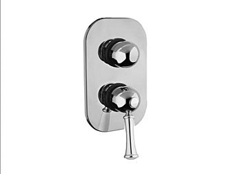 Recessed Steel Shower Tap with Plate Gaia Mobili Aston Recessed Steel Shower Tap with Plate Gaia Mobili Aston factory GAIA from Italy