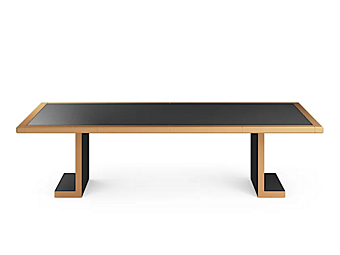 Rectangular leather meeting table Elite i 4 Mariani