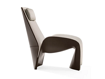 Leather armchair Eva GIORGETTI 66910, 66911 Leather armchair Eva GIORGETTI 66910, 66911 factory GIORGETTI from Italy