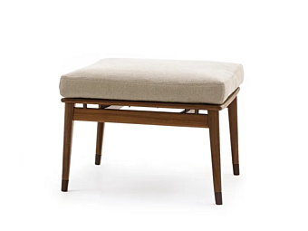 Wooden footstool Denny GIORGETTI