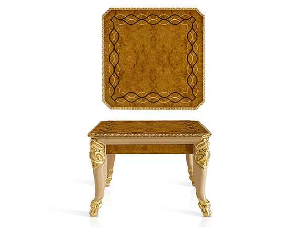 Square Coffee Table in Classic Style A.R. Arredamenti Harmony 326 factory A.R.ARREDAMENTI SRL from Italy. Foto №1