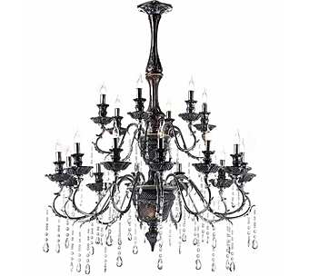 Chandelier LORENZON (F.LLI LORENZON) LL.02/NK/SW/12+6F factory LORENZON (F.LLI LORENZON) from Italy
