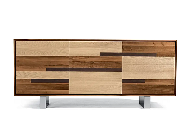 Wooden sideboard with doors Materia A 140 DALE factory DALE from Italy. Foto №1