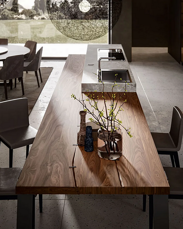 Custom Wooden Kitchen Contemporary 3.0 Old Line factory Oldline from Italy. Foto №8