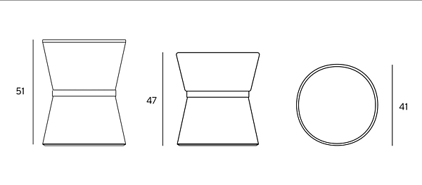 Round wooden coffee table with melamine top moka INNOVA Imbottiti factory Innova Imbottiti from Italy. Foto №4
