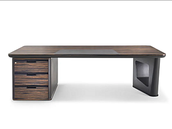 Rectangular wooden writing desk with drawers i 4 Mariani Avatar