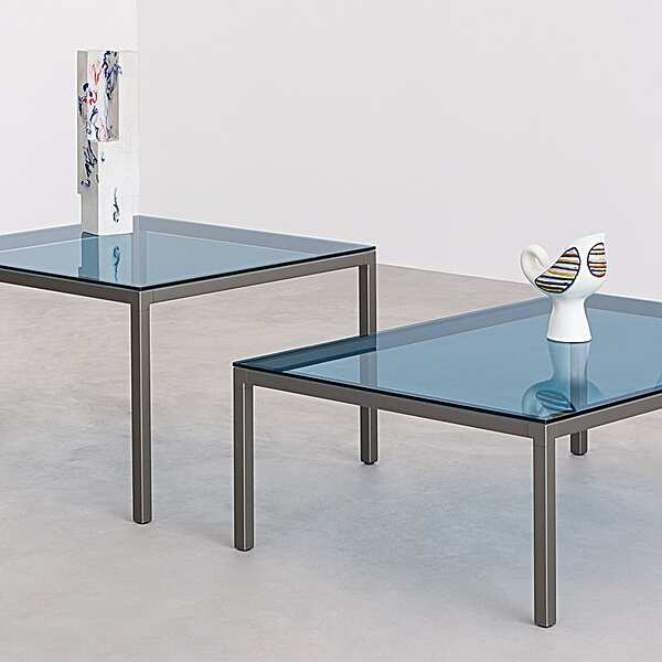 Coffee table DESALTO Helsinki 30 Small Table - glass top factory DESALTO from Italy. Foto №8
