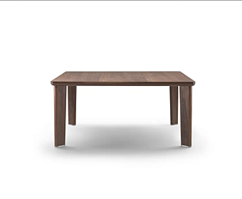 Square dining table made of wood FLEXFORM ARNOLD 02C584, 02C585 factory FLEXFORM from Italy