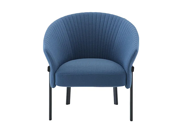 Fabric easy chair with armrests Valmy LIGNE ROSET factory LIGNE ROSET from Italy. Foto №1